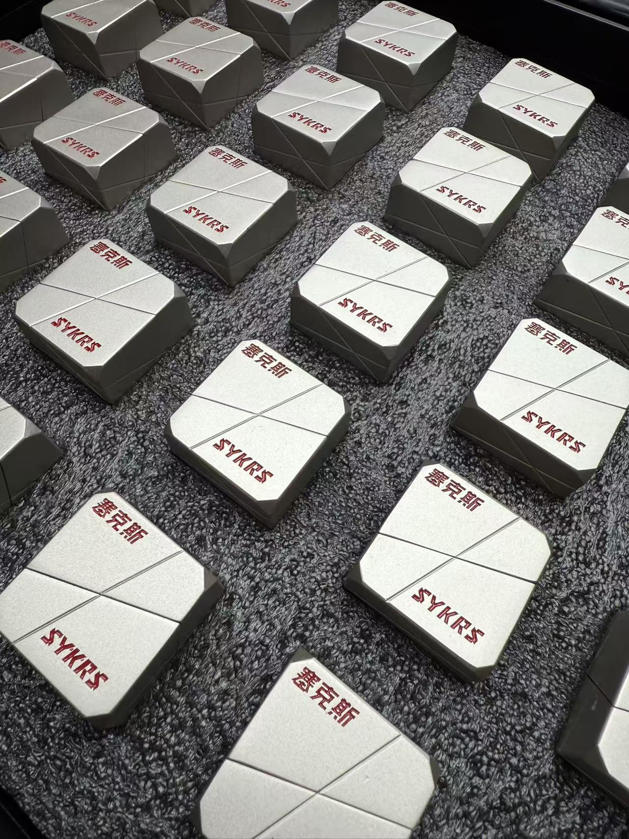 塞克斯中式八球大头杆小头杆通用巧克粉职业选手专用粉质细腻