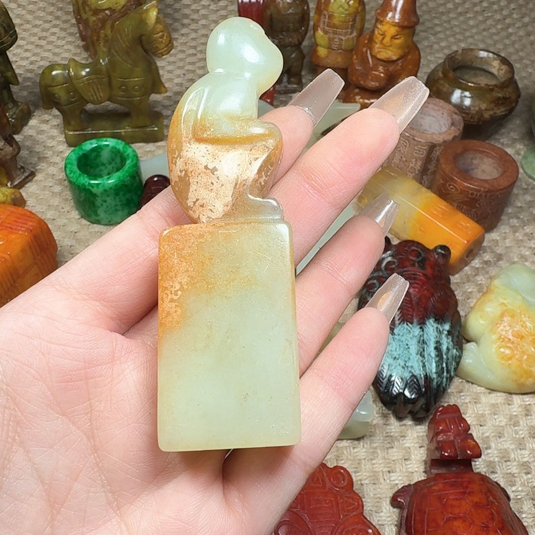 白玉菩提吊坠挂件