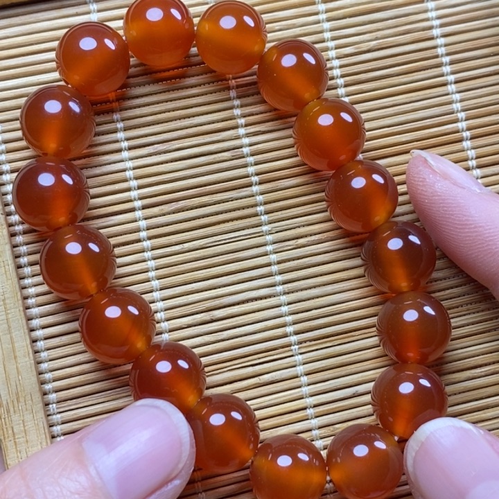玛瑙/玉髓手链未镶嵌