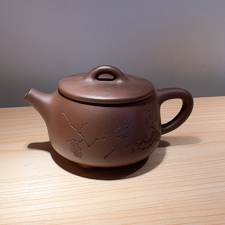 紫砂茶壶4**7宜兴原矿手工紫砂壶