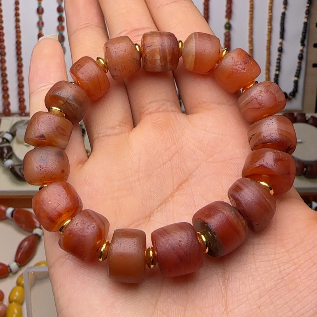 玛瑙/玉髓手链未镶嵌