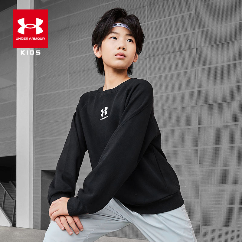 Under Armour/安德玛儿童【运动卫衣】圆领长袖卫衣休闲套头3131