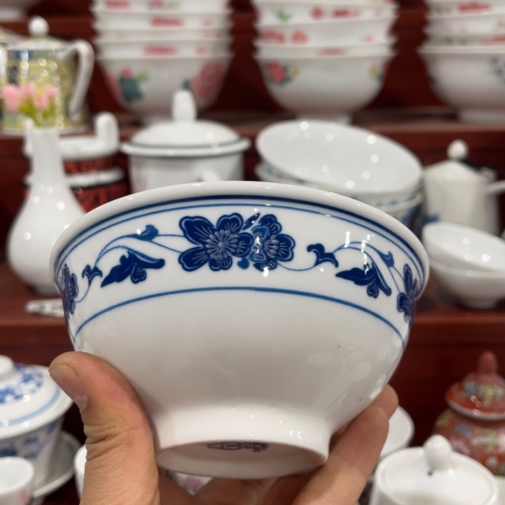 醴陵釉下高温瓷器12cm