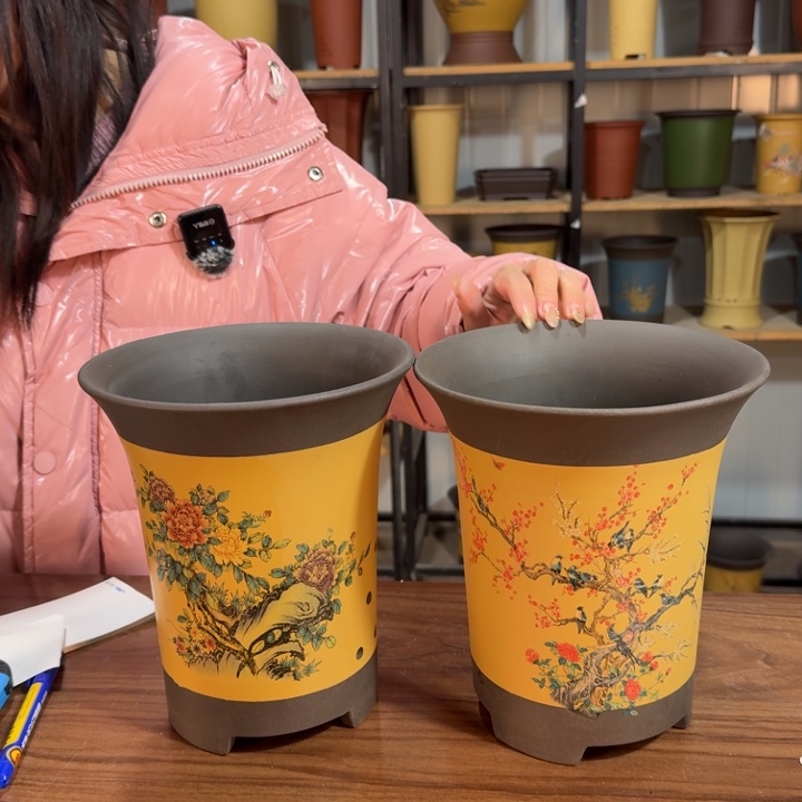 紫砂花盆紫砂花盆精品花盆