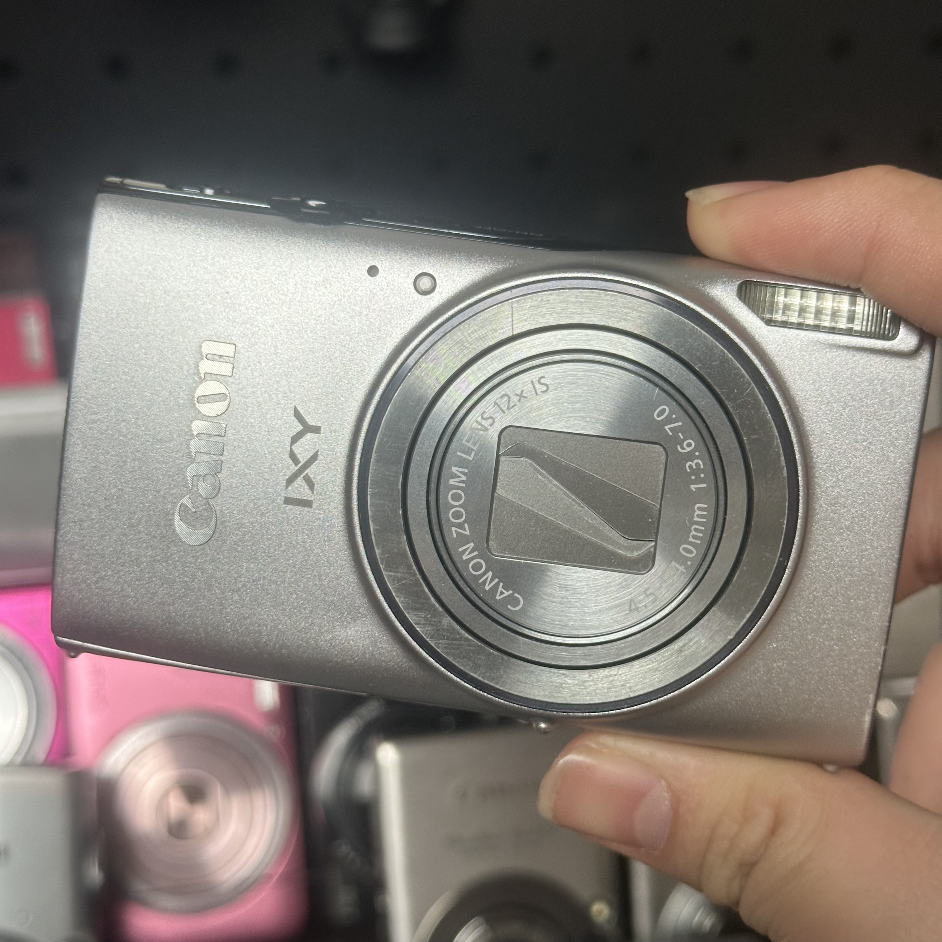 9新 Canon/佳能 佳能ixus275日版银色2000万像素12倍光学变焦