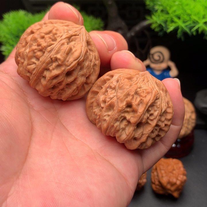 吊坠文玩核桃43尺盘山禅尊 