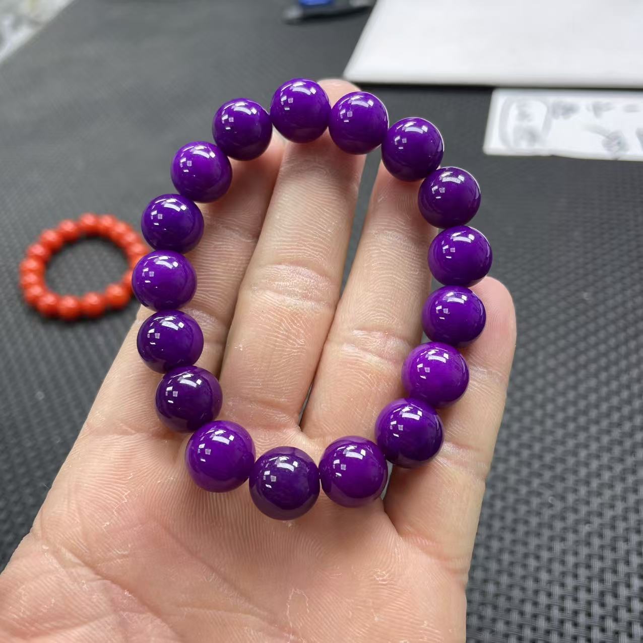 【大喜儿】紫苏12m手链-1WQ901