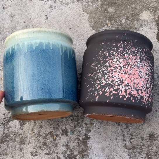 红陶口18高22瑕疵