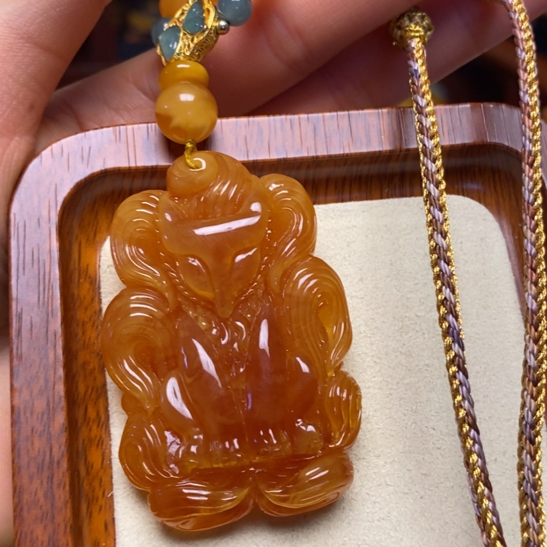 【闪购商品】蜜蜡颈饰未镶嵌项链