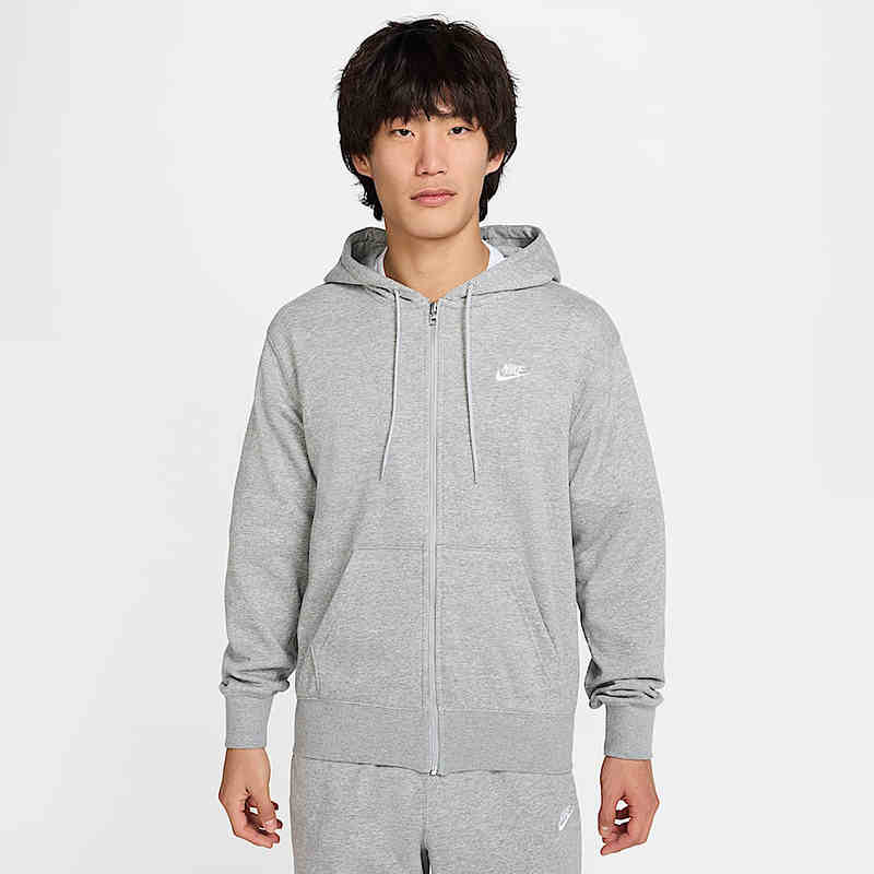 耐克【秋季上新】Club全长拉链法式毛圈运动外套卫衣FN3885063