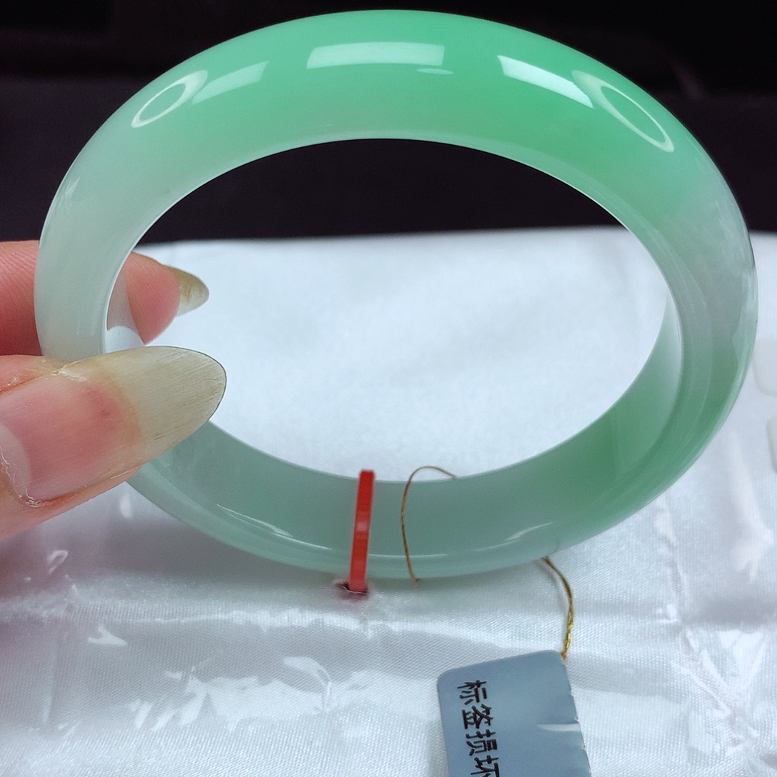 未镶嵌手镯翡翠58圈318