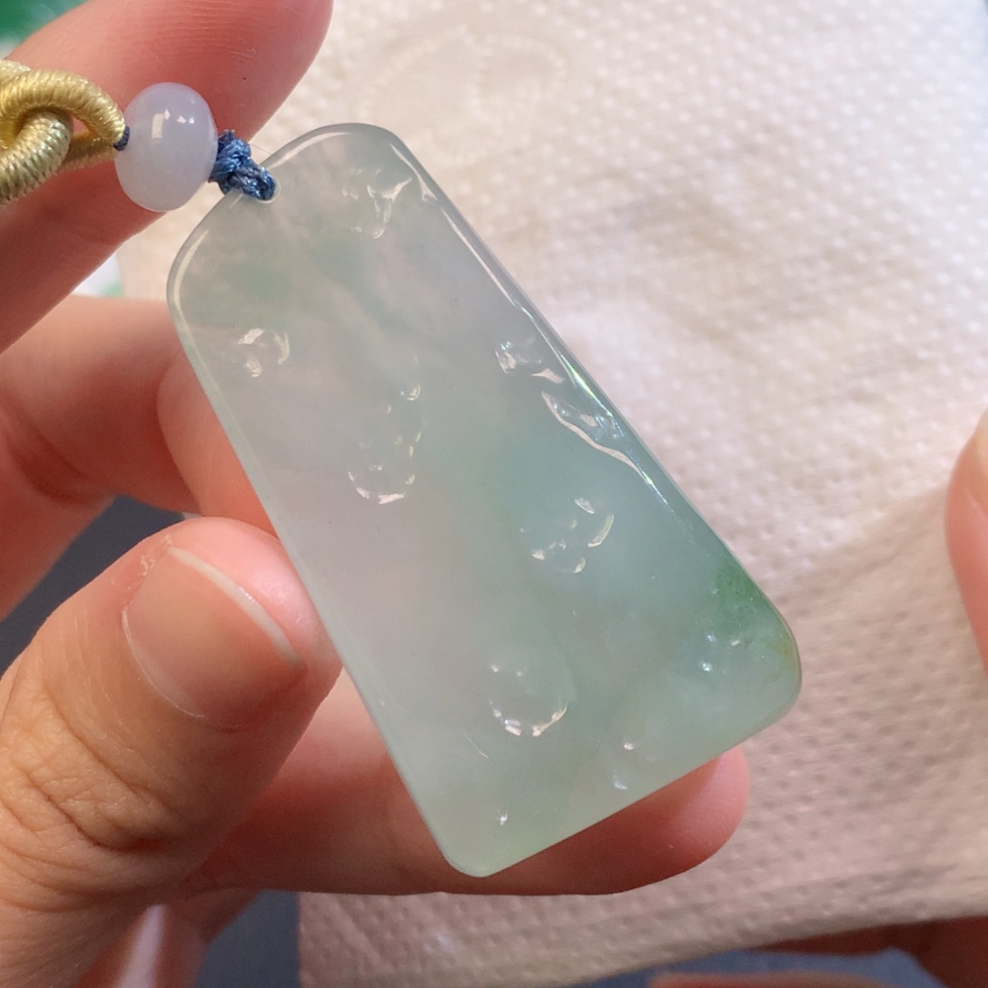 翡翠未镶嵌吊坠(不含链)969