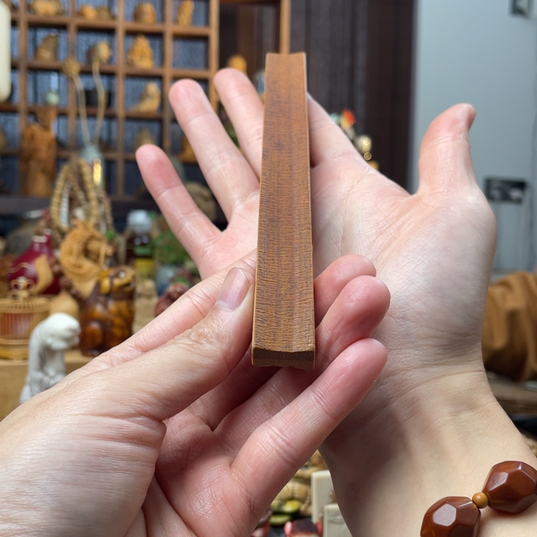 大***辰木方颜竹木艺术把件