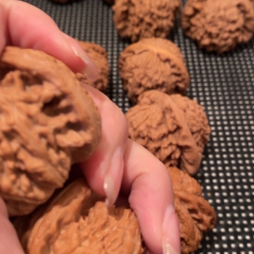 【闪购商品】吊坠文玩核桃座*雕白