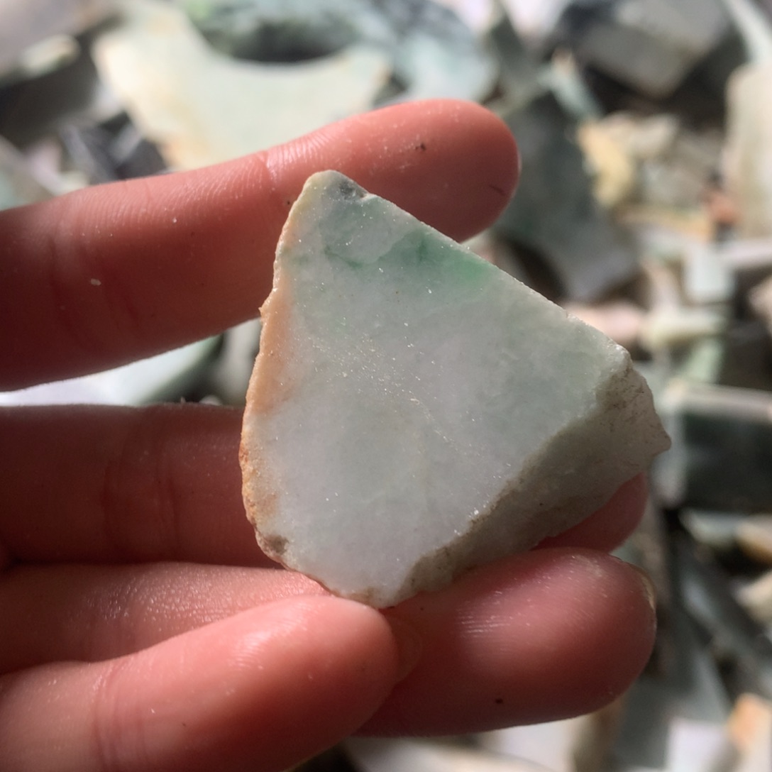 翡翠颈饰未镶嵌缅甸翡翠