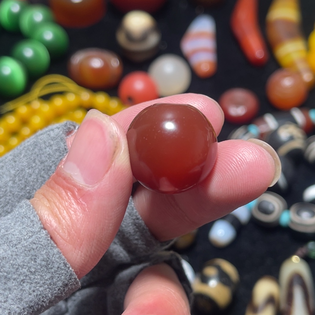 玛瑙/玉髓未镶嵌玛瑙单珠子