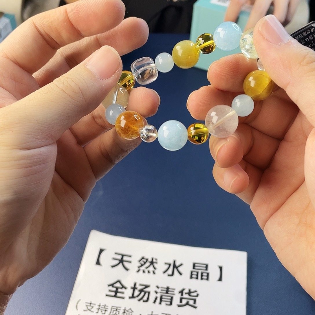 手链银S925镶嵌水晶