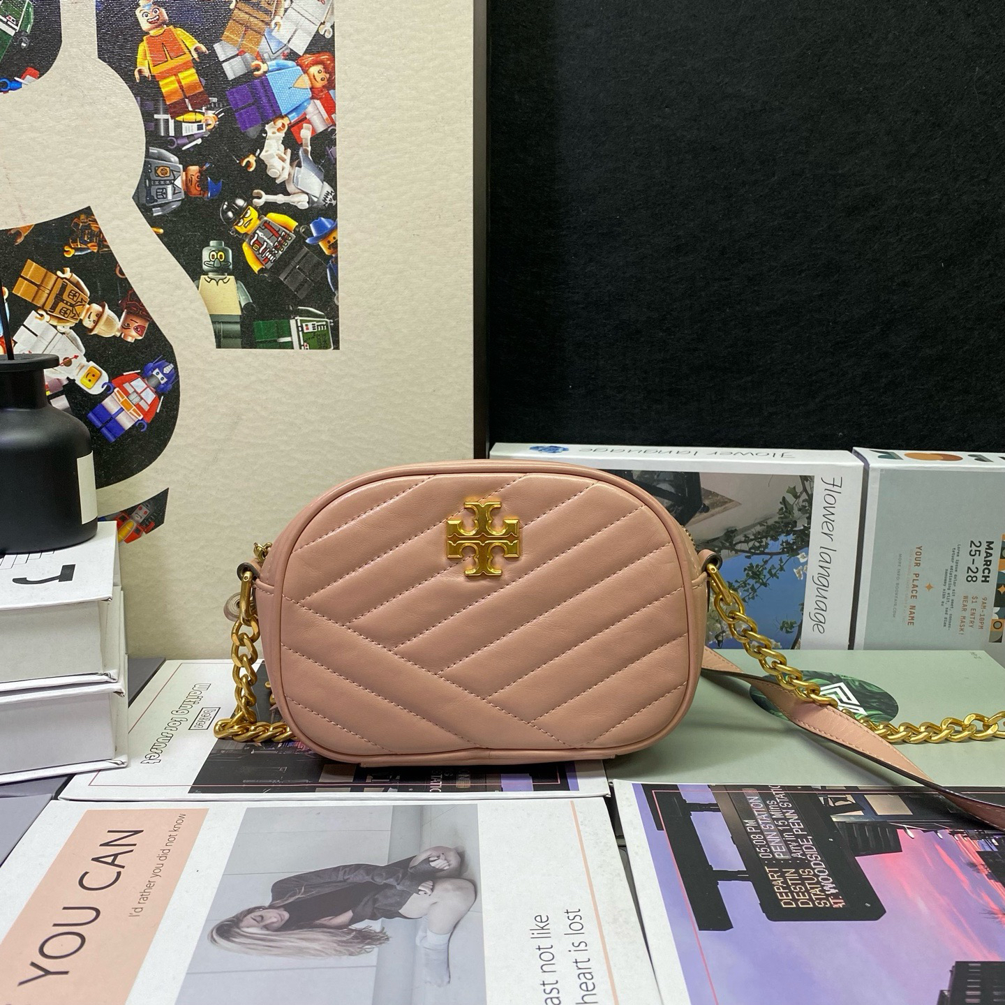 95新 TORY BURCH/汤丽柏琦 汤丽柏琦23377斜挎包18*13