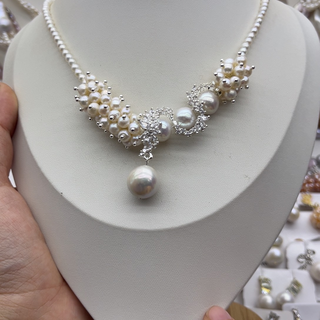 淡水珍珠未镶嵌颈饰