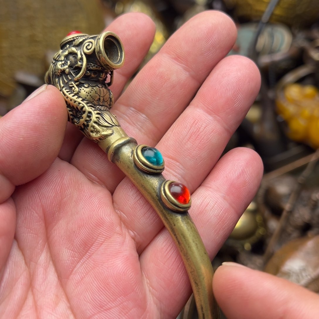 茶壶香炉铜器摆件