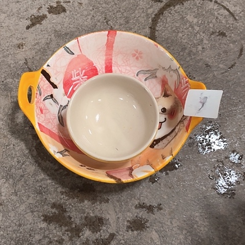 微瑕，不能明火，2个陶瓷，4