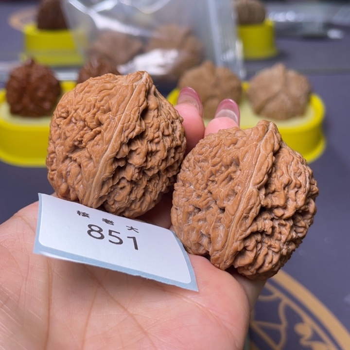 文玩核桃把件大蒜头38.851