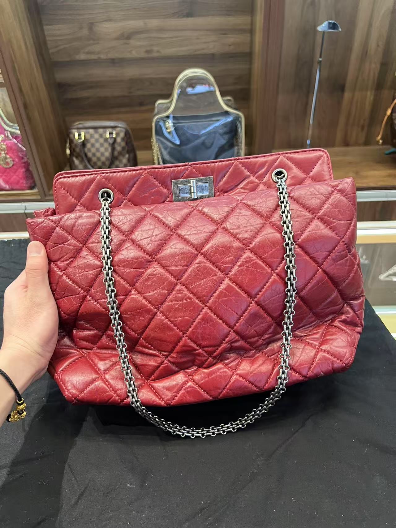 95新 Chanel/香奈儿 95新 Chanel香奈儿链条托特包 8001