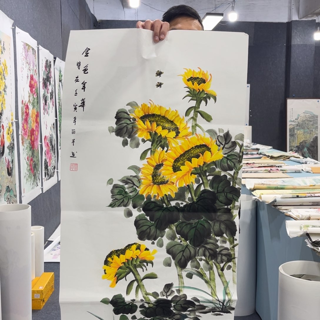 国画我也想你了啊我也