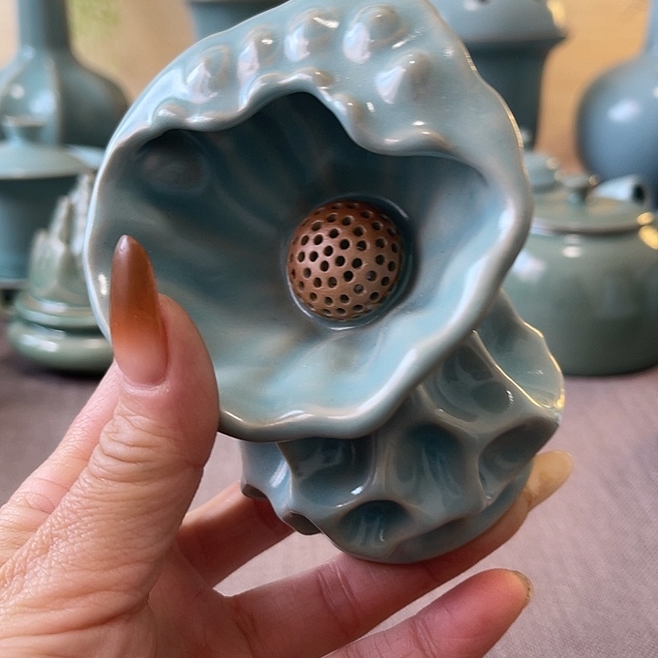 瓷片茶漏一一一一一一一