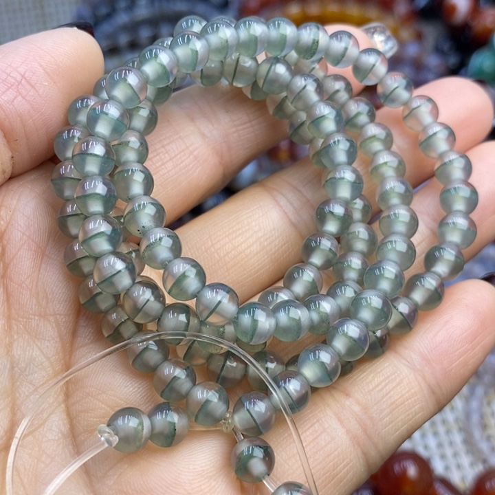 玛瑙/玉髓手链未镶嵌?