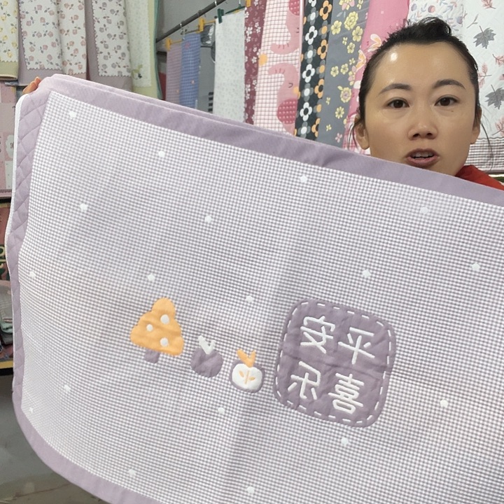 棉特价紫色平安喜乐