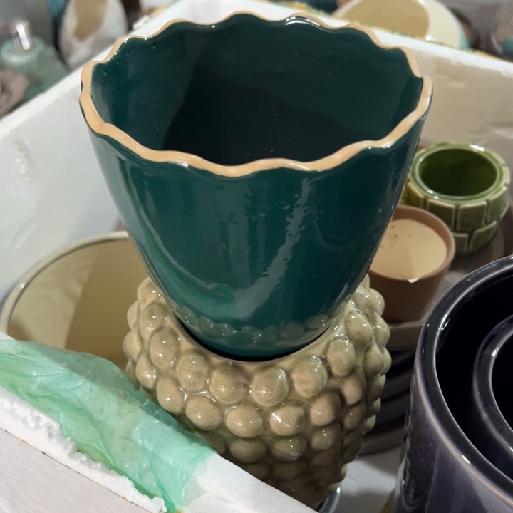 陶瓷花瓶摆件外贸出口（微瑕）