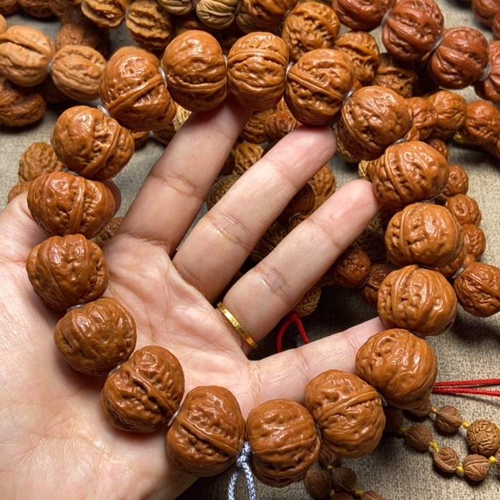 文玩核桃吊坠蛤蟆头手持