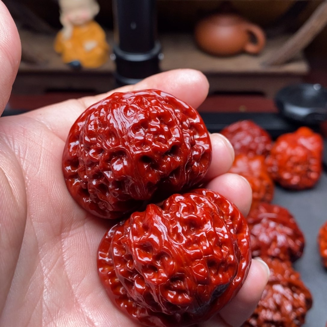 吊坠文玩核桃大*杨42宫灯