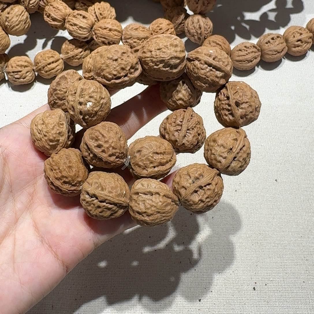 核桃手串/手链7号边肚高23