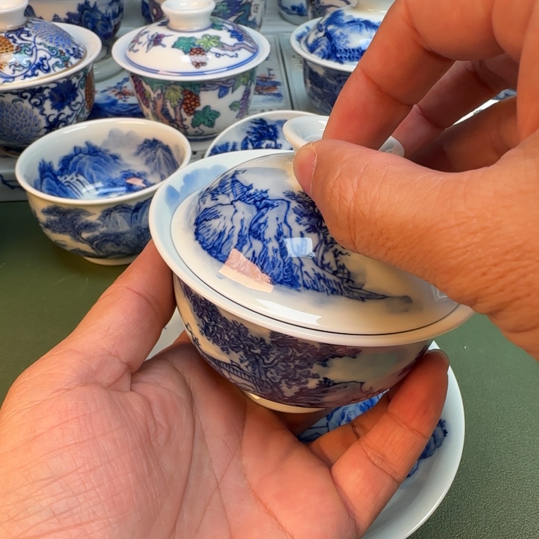 陶纯手工纯手绘茶具328