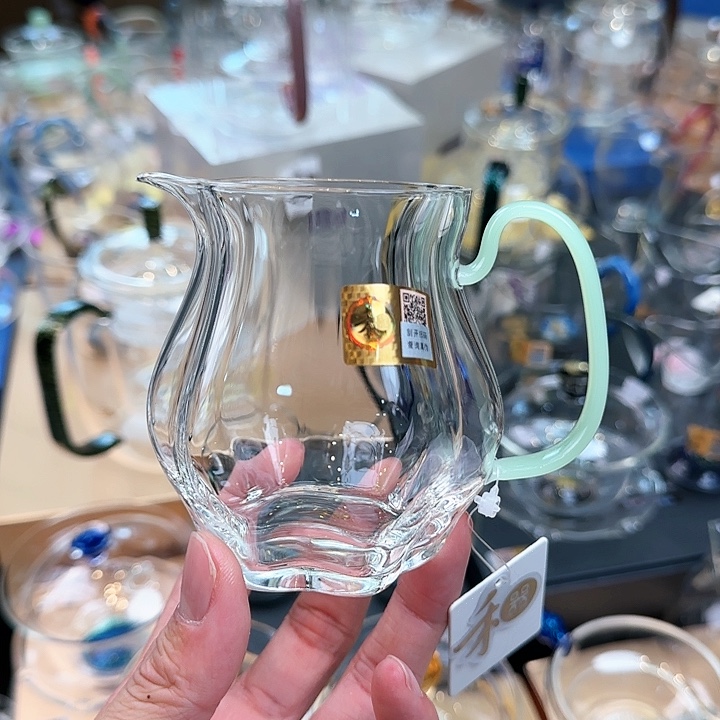 禾器浅玉色颂妍公道杯