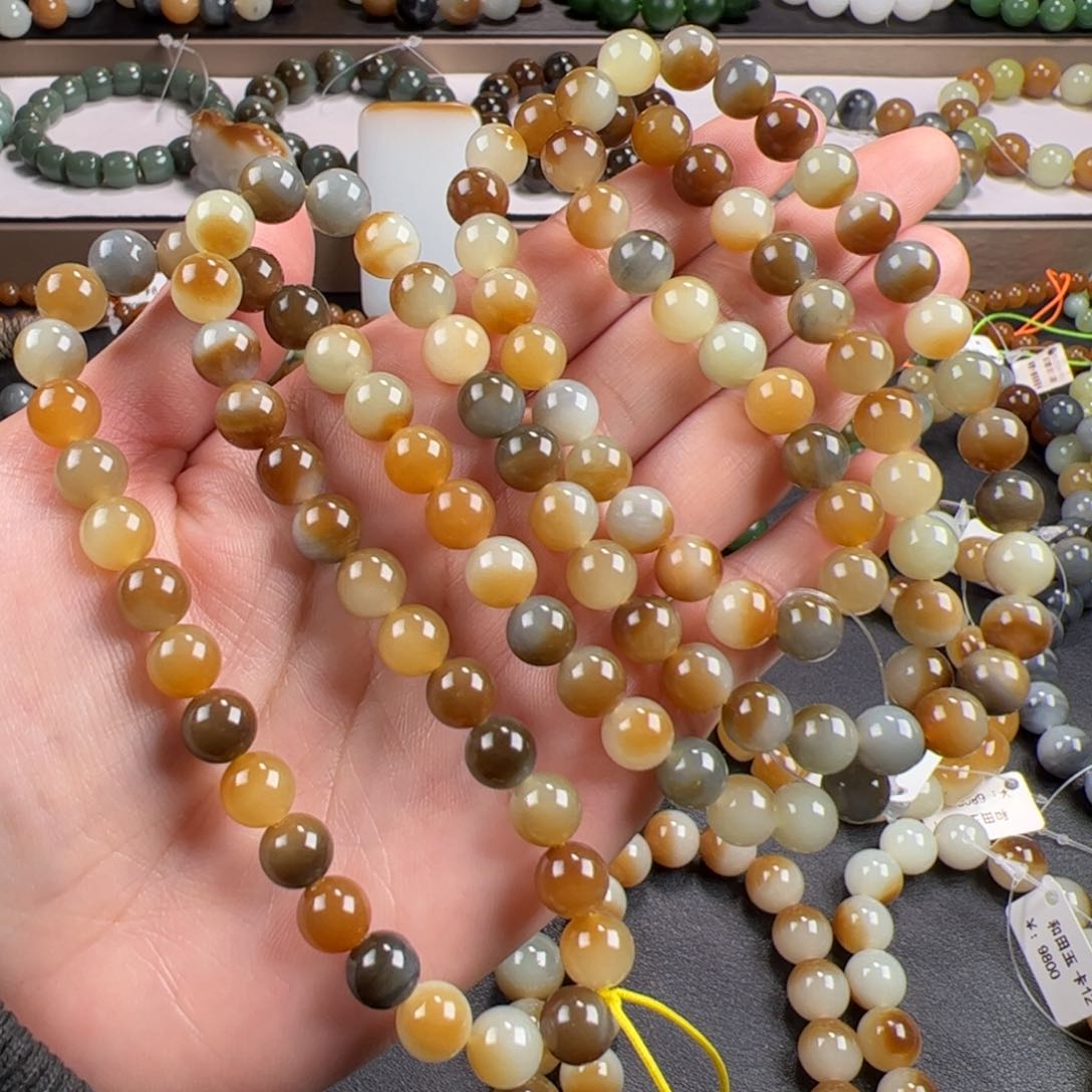 和田玉手链未镶嵌