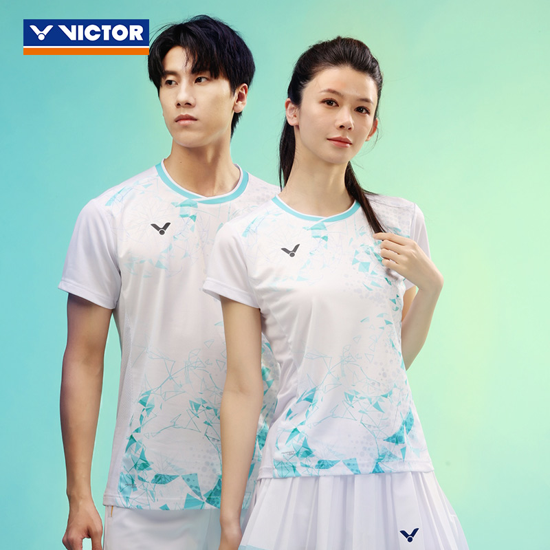 威克多VICTOR胜利T50003TTY羽毛球服51003短袖速干戴资颖大赛服TD