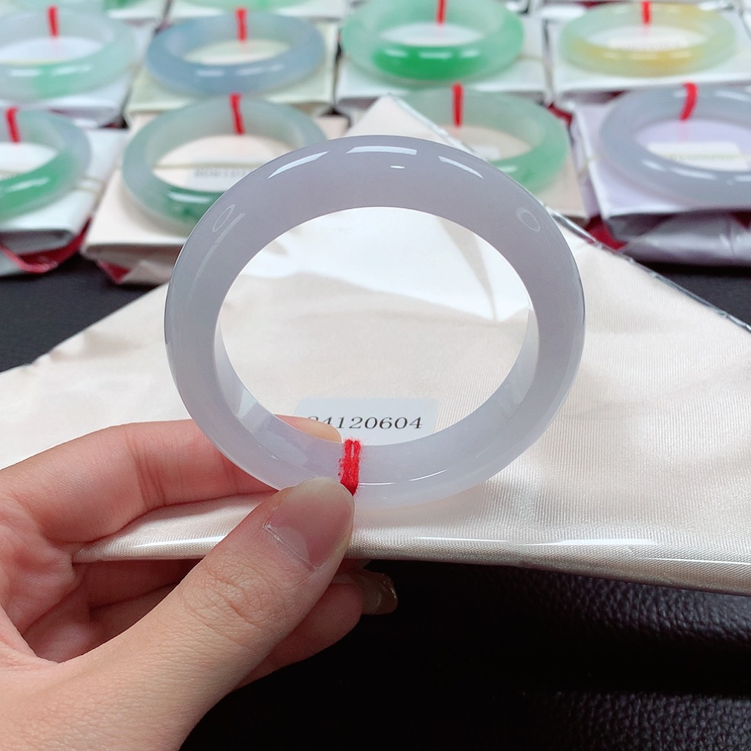 翡翠手镯未镶嵌天然a货翡翠52