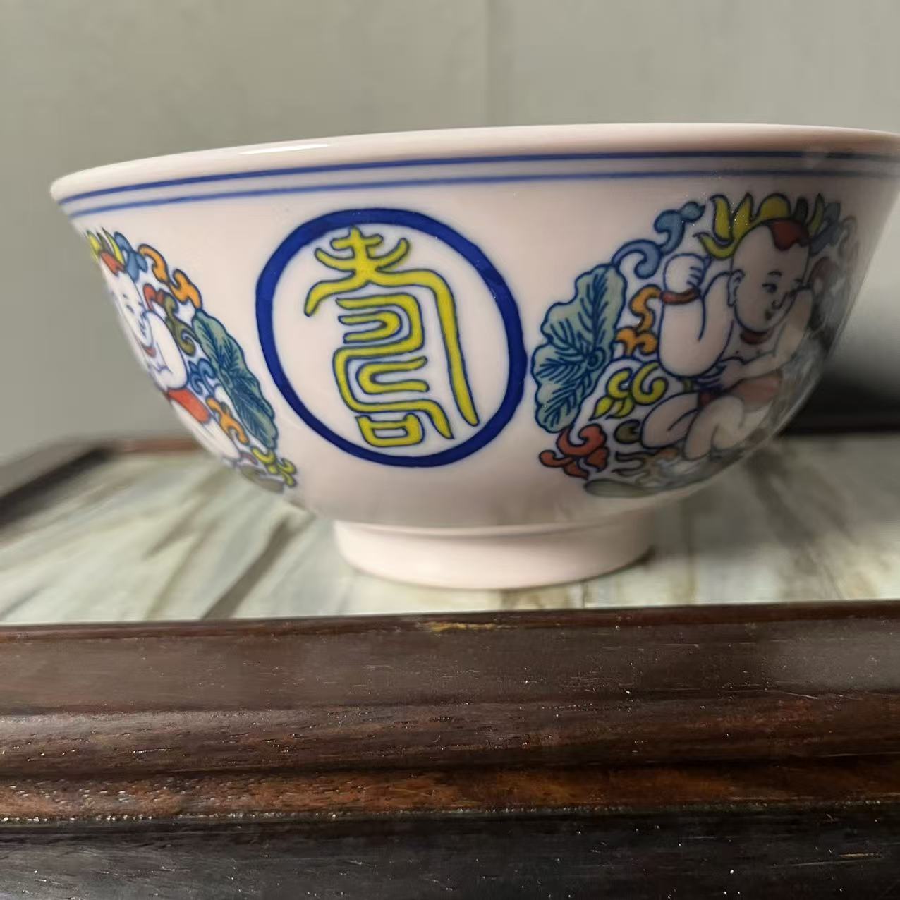 景德镇童子陶瓷碗