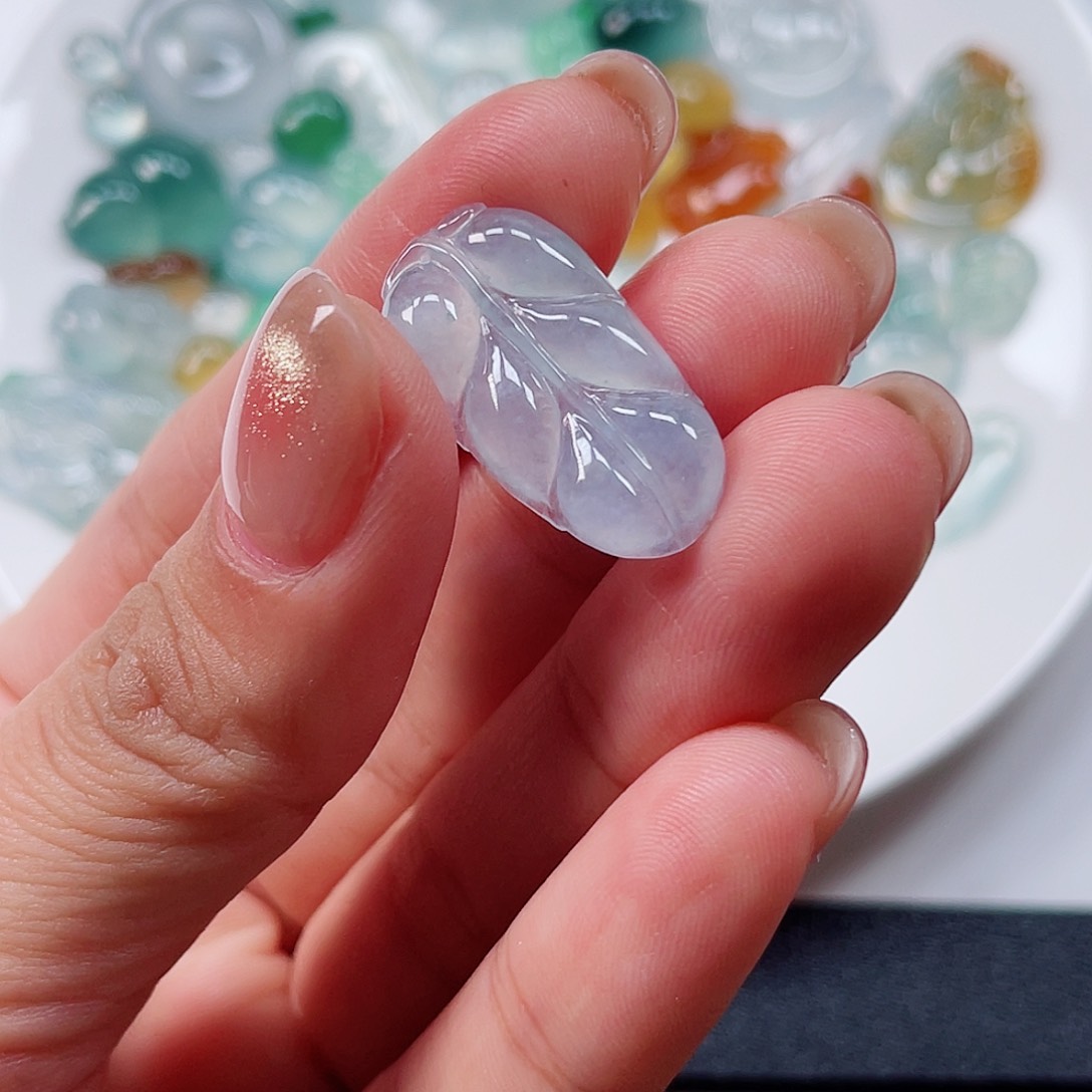 翡翠裸石纯天然A货缅甸翡翠