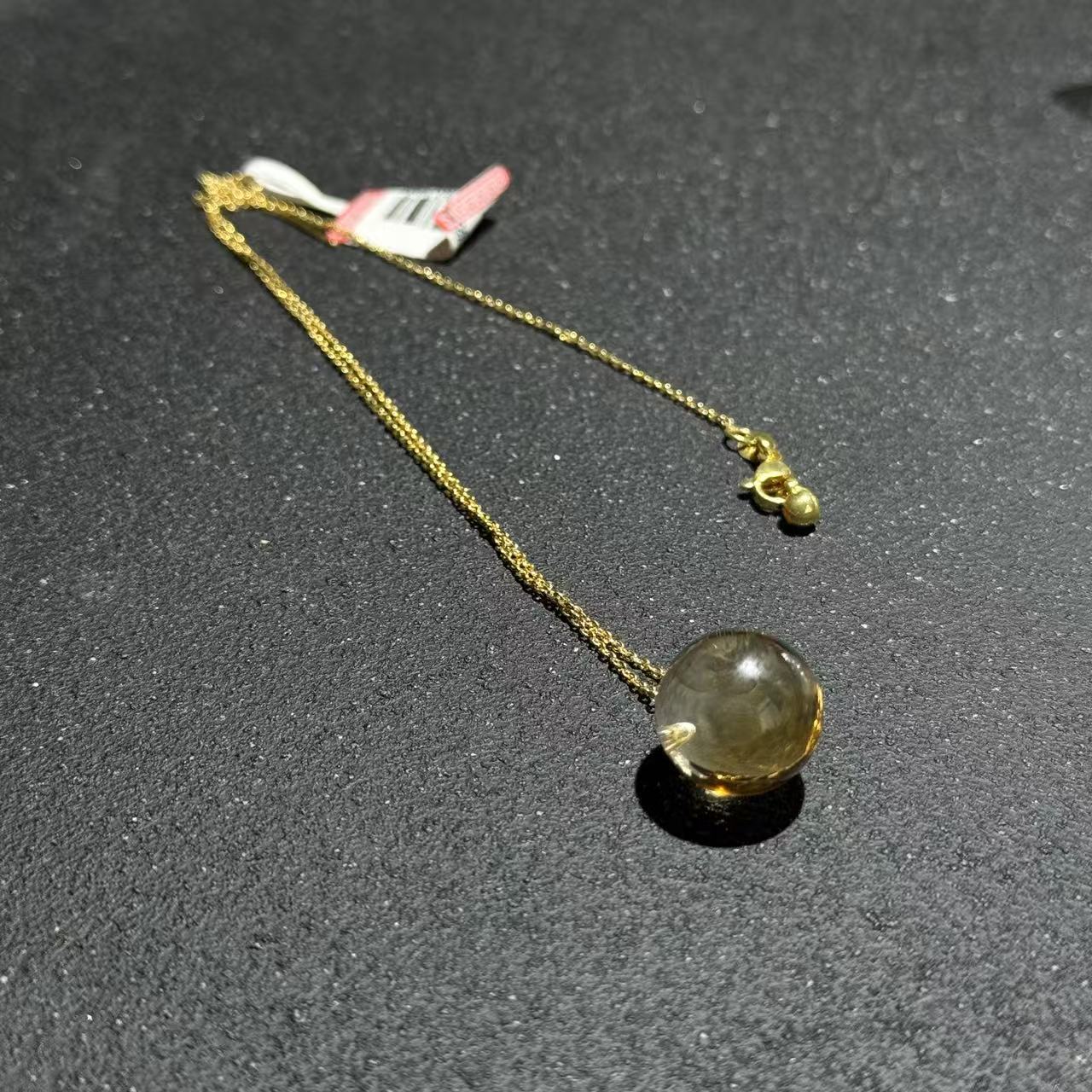 黄水晶项链D120418-多样性发其一