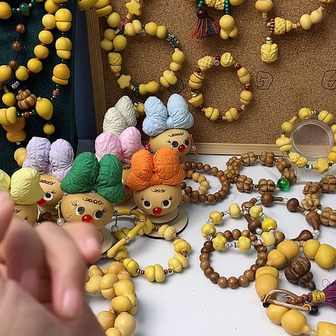 小*蛐精品葫芦手串手持