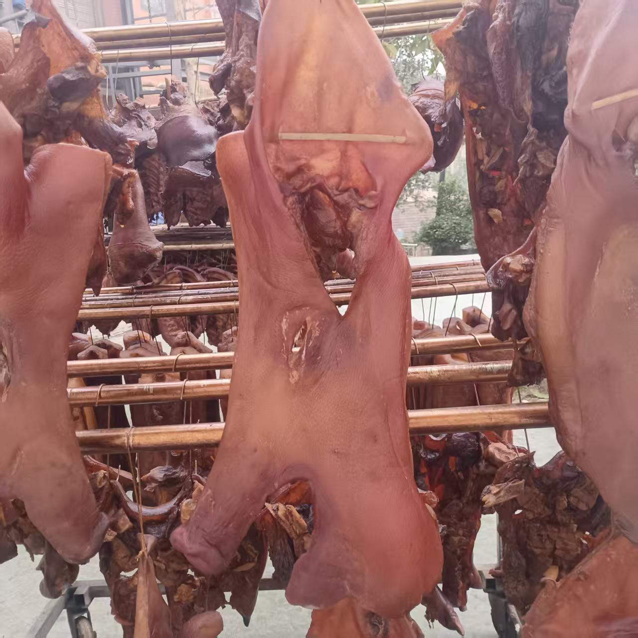 四川正宗【腊猪头肉】去骨带猪嘴耳朵