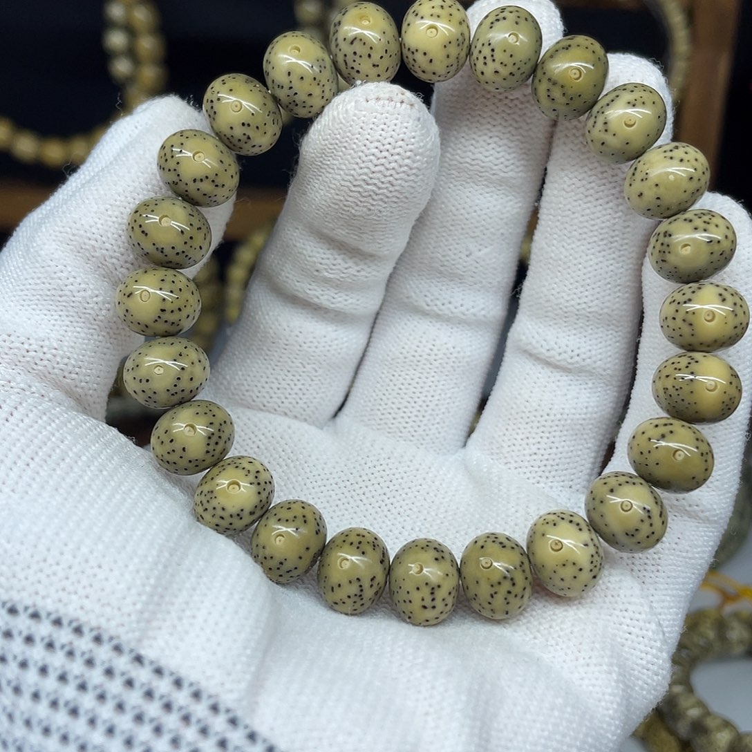 D***3星月菩提手串11-9，一线天稀散细星