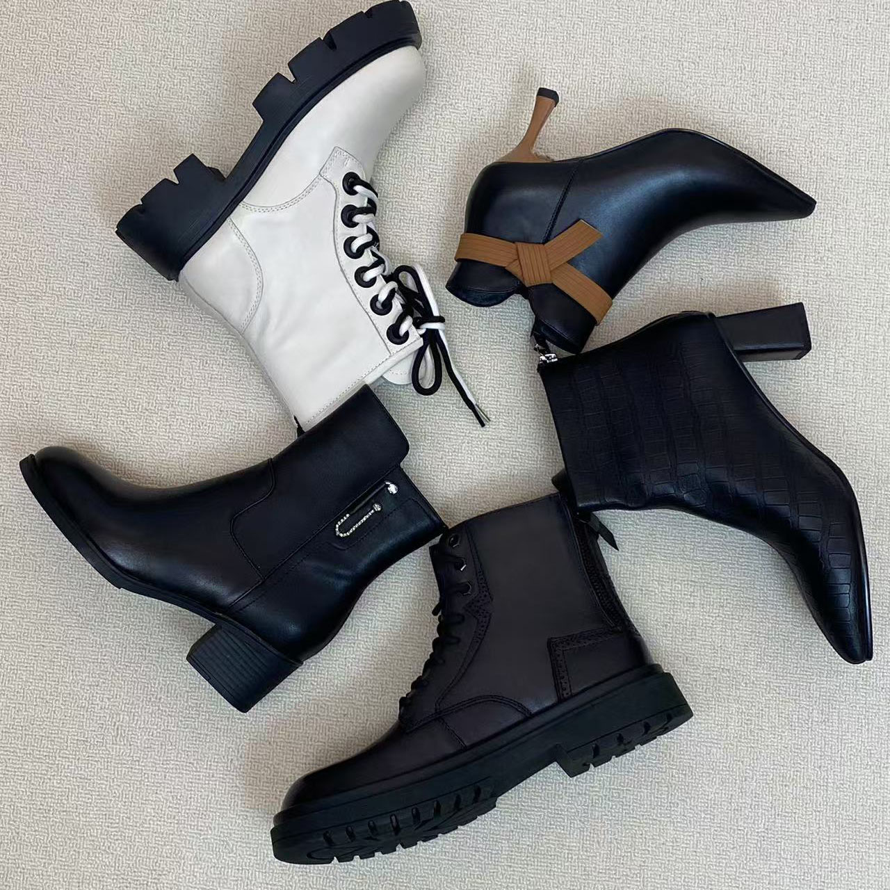 小霞断码正品女款靴子名牌清仓处理-听主播口令下单备注