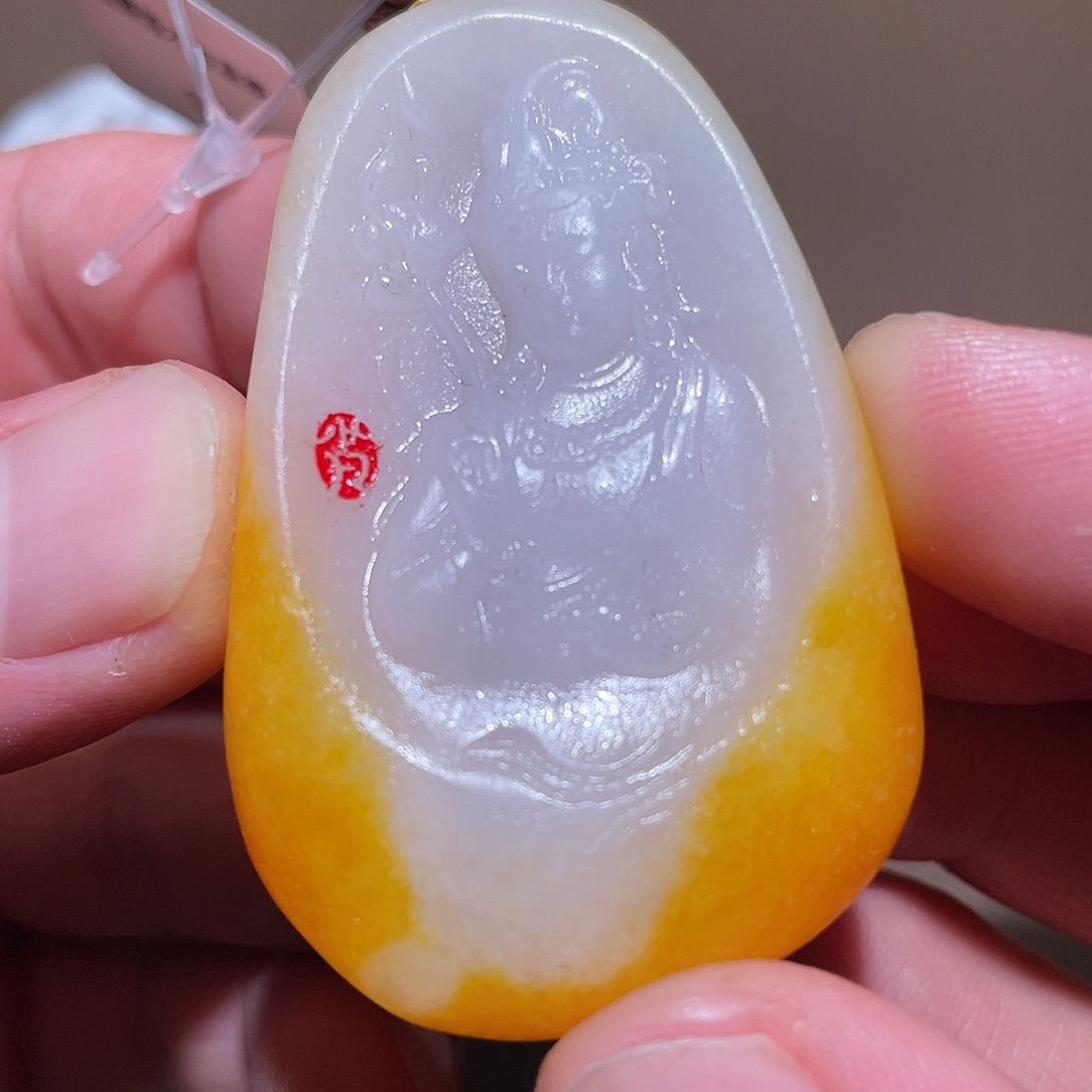 和田玉颈饰未镶嵌d 1