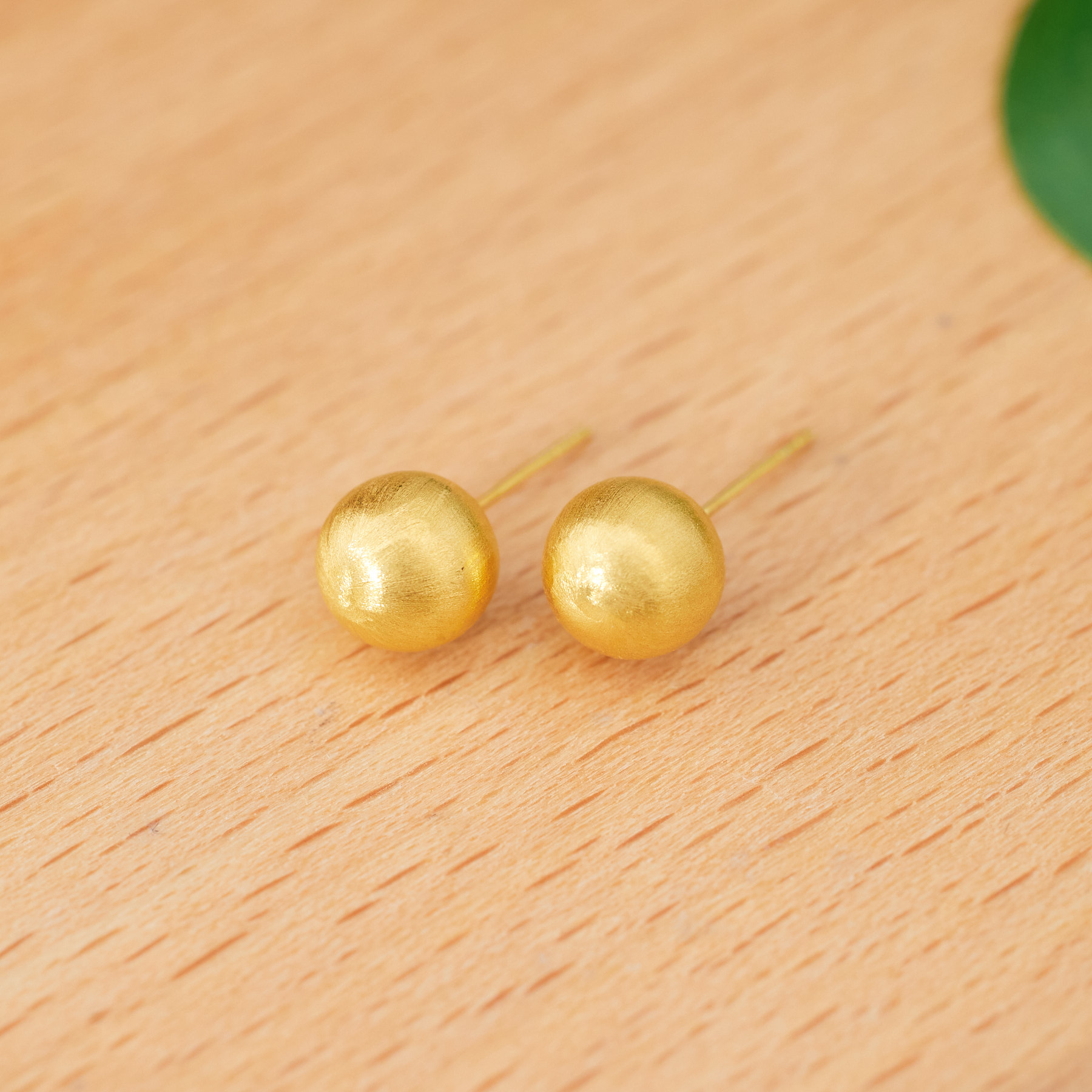 【歪歪】杳霭流玉*卡8（素金）耳饰*18K金镶嵌P6926