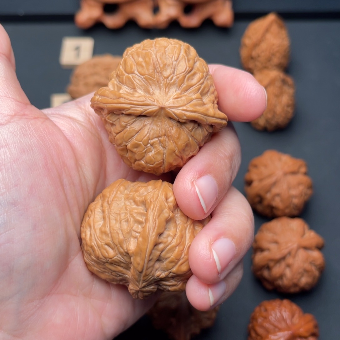 柒***年把件桃核南瓜00636.